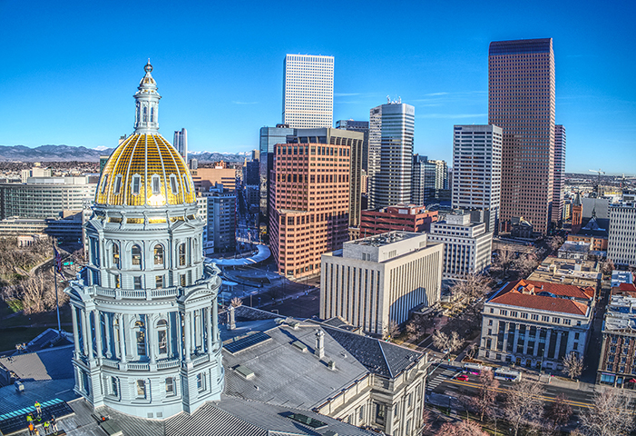 Photograph of downtown Denver